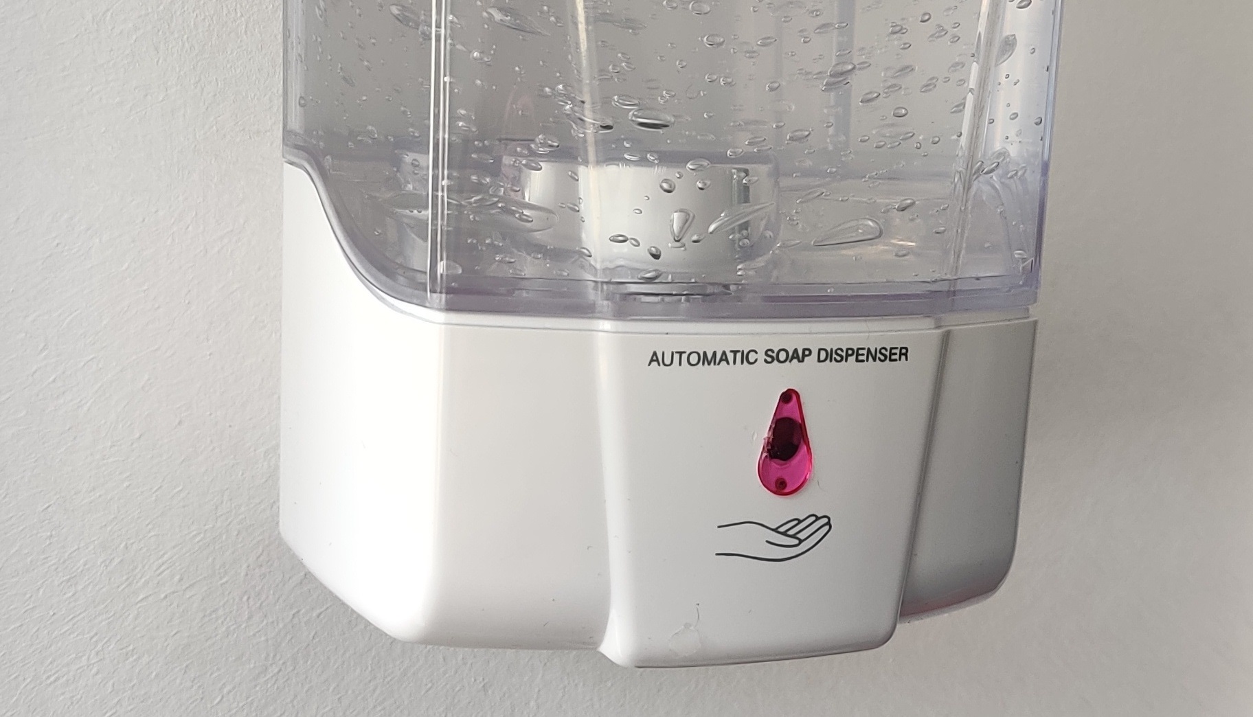 Bulk fill hand sanitiser dispenser installation